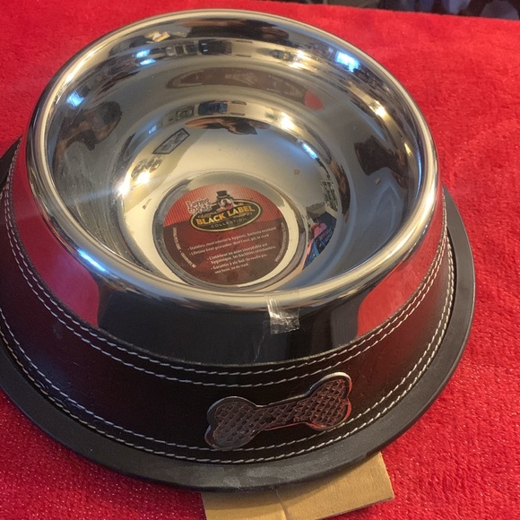 Loving Pet Black Label Dog Bowl Set - Picture 2 of 8